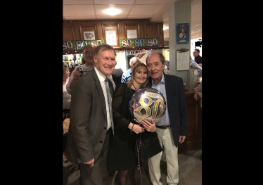 Ken Biebuyck 80th birthday